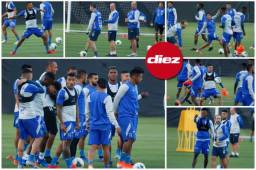 Sin Danilo Acosta. La selección de Honduras realizó su primer entreno en Los Ángeles de cara al encuentro ante El Salvador que cerrará el Grupo C de Copa Oro 2019. Fotos Neptalí Romero