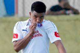 Michael Chirinos se ha convertido en el mejor jugador en los últimos dos torneos en el Olimpia tras la salida de Alberth Elis y Romell Quioto. Foto DIEZ