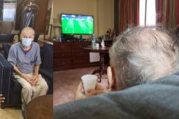 El Maestro Uclés pidió a su familia pasar la última etapa de su recuperación en su casa. Fotos Rudy Urbina y DIEZ