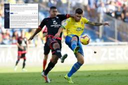 Tenerife dice que Bryan Acosta insistió en reiteradas ocasiones su determinación de marcharse al FC Dallas de la MLS.