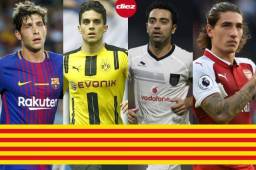 Te presentamos a los jugadores que podrían conformar la Selección Nacional de Catalunya si logran independizarse de España. Este domingo se llevará a cabo el referéndum donde podrán votar por un proceso de emancipación.