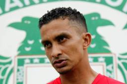 La plantilla y cuerpo técnico del Marathón, se marcharon molestos por el arbitraje después del encuentro de ida de semifinales que cayeron ante el Real España.