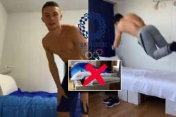 La noticia de la existencia de las camas anti-sexo en los Juegos Olímpicos de Tokio ha retumbado en los últimos días, pero unos atletas han comprobado si estas se desmoronan o no.