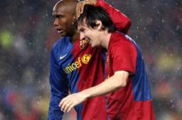 Lionel Messi se pronunció en las redes sociales sobre el retiro de Samuel Eto'o.