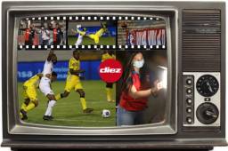 Olimpia venció 1-0 al Real España en el cierre de la Fecha 6 con solitario gol de Michell Chirinos. Las imágenes curiosas que captó el lente de DIEZ del encuentro. Fotos Alex Pérez