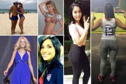 Las selecciones de Honduras y Estados Unidos librarán una batalla este martes en el estadio Olímpico. Pero conocé el otro lado de este duelo, las hermosas novias y esposas de los jugadores. ¿Quién gana el duelo?