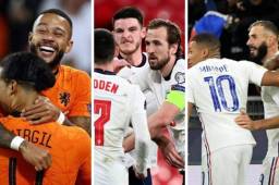 De momento solo Alemania y Dinamarca se han clasificado al Mundial de Qatar 2022.