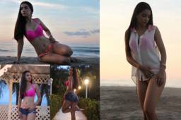 Plasmada de dulzura y esplendor, así está Katherien Perla, una chica oriunda de La Ceiba de 19 años que rompe esquemas con su belleza y que hipnotiza a todos con sus curvas poéticas.