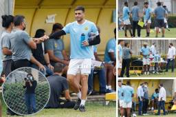 Real España entrenó este jueves en sus instalaciones y sus jugadores se mostraban felicides de cara a la nueva final que disputarán el domingo ante Motagua.