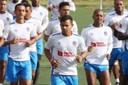 El mediocampista del Olimpia, Germán 'Patón' Mejía habla del clásico contra Motagua. Foto: Ronald Aceituno