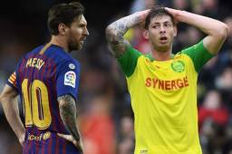 Messi pidió que no dejarán de creer en la búsqueda por Emiliano Sala.