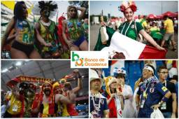 Las imágenes que dejaron los cruces Brasil-México y Bélgica-Japón en octavos del Mundial de Rusia 2018.