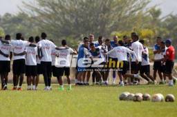 Pese a la amarga eliminación en Copa Presidente, en el Olimpia se respira mucha tranquilidad y confianza para el clásico ante Motagua. Foto DIEZ