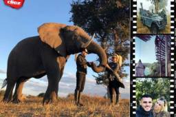 La mediática pareja, Wanda y Mauro Icardi cambiaron la playa por la sabana en el continente africano.