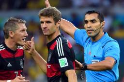 Chiquimarco Rodríguez dirigió el famoso juego entre Brasil y Alemania en el Mundial del 2014.