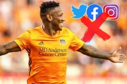 Romell Quioto se ha mantenido al margen del resto del equipo del Houston Dynamo.