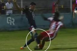 Le perdonaron la roja a “Camellito” Delgado: La violenta falta contra Antony García del Vida