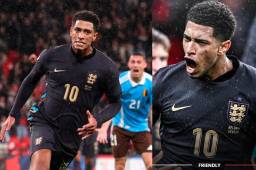 Jude Bellingham convirtió el 2-2 definitivo en el Inglaterra - Bélgica en Wembley.