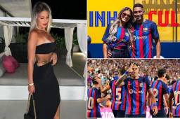 Natalia Rodrigues estuvo pendiente de Raphinha durante el Clásico Barcelona-Real Madrid.