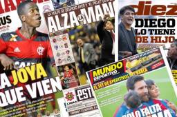 En las portadas de hoy, los grandes de europa buscan armarse para la siguiente temporada, definido los cruces de la liguilla en México y los horarios de las semifinales en la Liga Nacional.