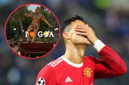 Estatua de Cristiano Ronaldo provoca la polémica en India: Lo que reclaman los habitantes de ese país