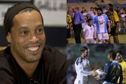 El brasileño Ronaldinho vendrá a jugar a Honduras el próximo 30 de julio. Se trata de un partido de exhibición. No es la primera vez que una estrella de esta naturaleza viene al país.