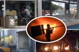 Hondureños salieron a protestar luego que el TSE no haya dado aún el ganador de las Elecciones Presidenciables en Honduras.