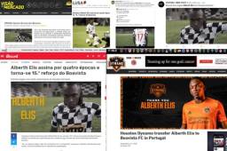 El Boavista hizo oficial hoy el fichaje del delantero hondureño Alberth Elis. Esto es lo que dicen en Portugal y Estados Unidos sobre el traspaso.