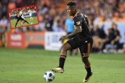 Romell Quioto llegó a su segundo gol con el Houston Dynamo en este torneo.