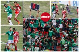 El Vida le arrancó el empate al Marathón en el recinto verdolaga y estas imágenes captó el lente de DIEZ. Fotos Neptalí Romero