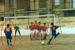 Juanjo Clausí ha sido el único futbolista que ha dejado con las ganas de lanzar un tiro libre en el Barcelona a Messi.