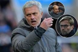 Mourinho no entiende cómo el Liverpool y City tienen tanta paciencia con Klopp y Pep sin 'ganar nada'.
