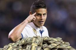 James Rodríguez es uno de los jugadores menores de 26 años que percibe más dinero.