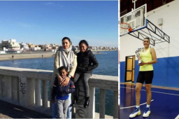La hondureña Karen Canelas está destacando en el baloncesto italiano.