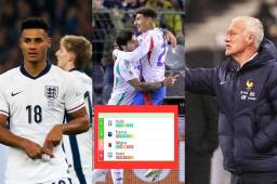 Francia decepciona sin Mbappé e Italia elimina a Bélgica: así van las tablas de posiciones de la UEFA Nations League