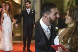 Las mejores imágenes que dejó la boda del crack del Barcelona y Antonella en Rosario. Noche especial para ambos.