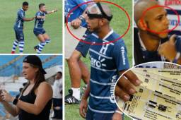 La selección de Honduras ha realizó su penúltimo entrenamiento en el estadio Olímpico. Eddie Hernandez se reporta listo, pero su ojo derecho no se ve bien.