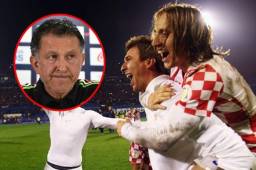 Osorio se mostró disgustado porque no enfrentará a las figuras de Croacia en amistoso.