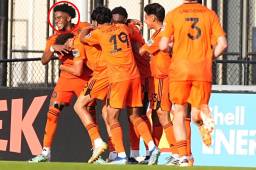 Exon Arzú anotó gol en su debut con el Houston Dynamo de la MLS Next Pro.