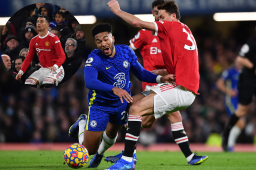 Cristiano Ronaldo ingresó de cambio y no pudo cambiar la historia para que el United saliera con la victoria en su visita al Chelsea, líder del torneo.