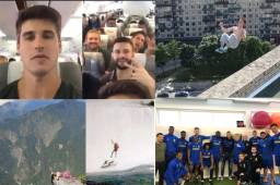 Algunas de estas fotografías están relacionadas con el mundo del deporte. Sin duda son inquietantes, como la del futbolista argentino, Emiliano Sala.