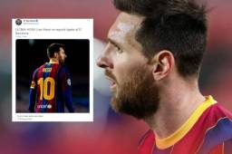 Messi no seguirá en el FC Barcelona, el equipo culé no pudo alcanzar la renovación.