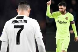 Cristiano Ronaldo y Messi tienen cinco balones de oro.