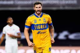 Gignac anotó doblete y ocasionó el tercero, que fue un autogol de Elvin Casildo.