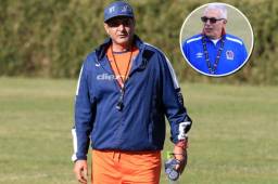 Diego Vázquez fue consultado sobre la broma de Manuel Keosseián y su respuesta fue contundente. Fotos Ronald Aceituno