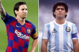 Muchos expertos coinciden en que Messi está un escalón por arriba que Maradona, aunque a la 'Pulga' todavía le falta salir campeón del mundo.