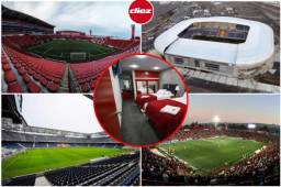 El Estadio Caliente y el Red Bull Arena son los escenarios que visitarán Motagua y Olimpia para el compromiso que ambos clubes tiene en los octavos de final de la Champions de la Concacaf.