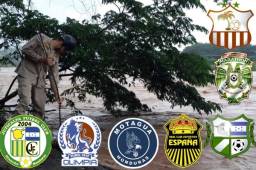 Las fuertes lluvias que azotan la zona norte de Honduras amenazan con que la Liga Nacional suspenda los partidos de la jornada 13 programados para este miércoles.