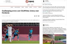 Esto es lo que ha dicho la prensa nacional e internacional del triunfo de la Sub-23 de Honduras tras el triunfo de la Bicolor. La prensa de Nueva Zelanda culpa directamente a su guardameta por la derrota y declara justo ganador a la H.