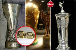 Te damos a conocer los reconocidos trofeos que se han extraviado durante los últimos años tras haberse recuperado el de la Europa League en México.